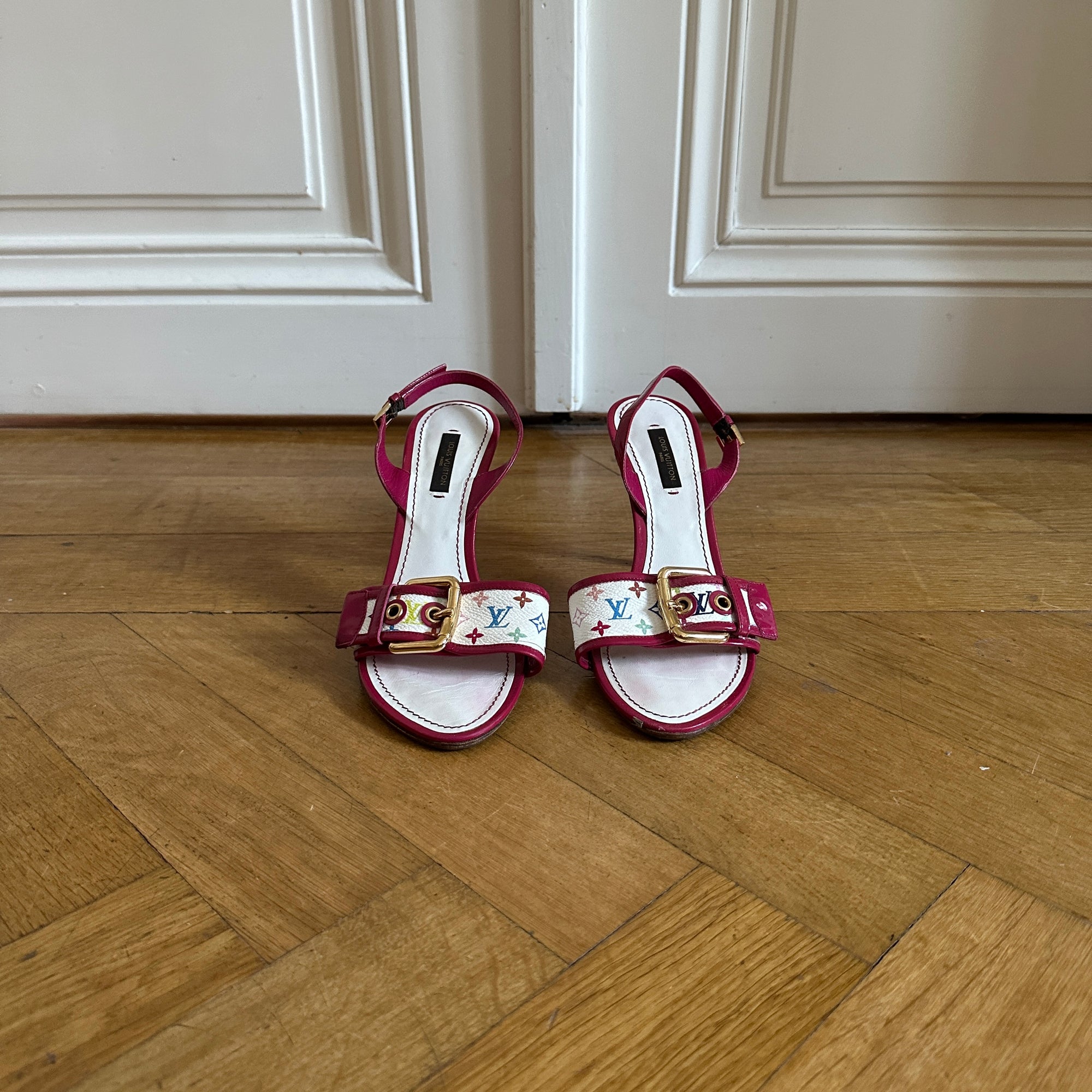 Louis Vuitton Murakami Multicolor Monogram Heels