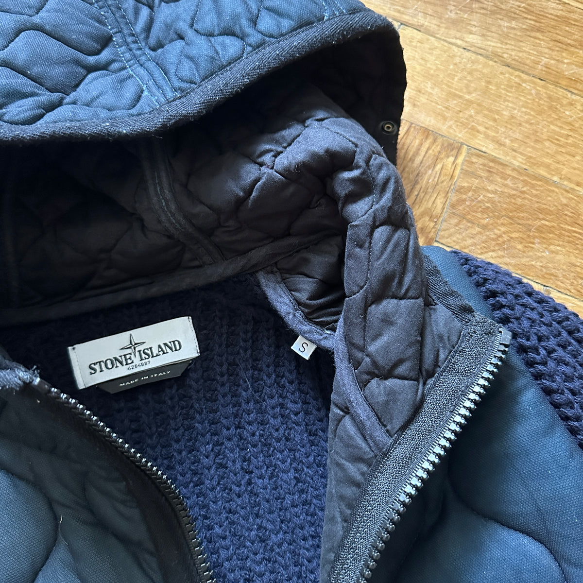 Stone Island FW12 Thermo Ice Knit Jacket