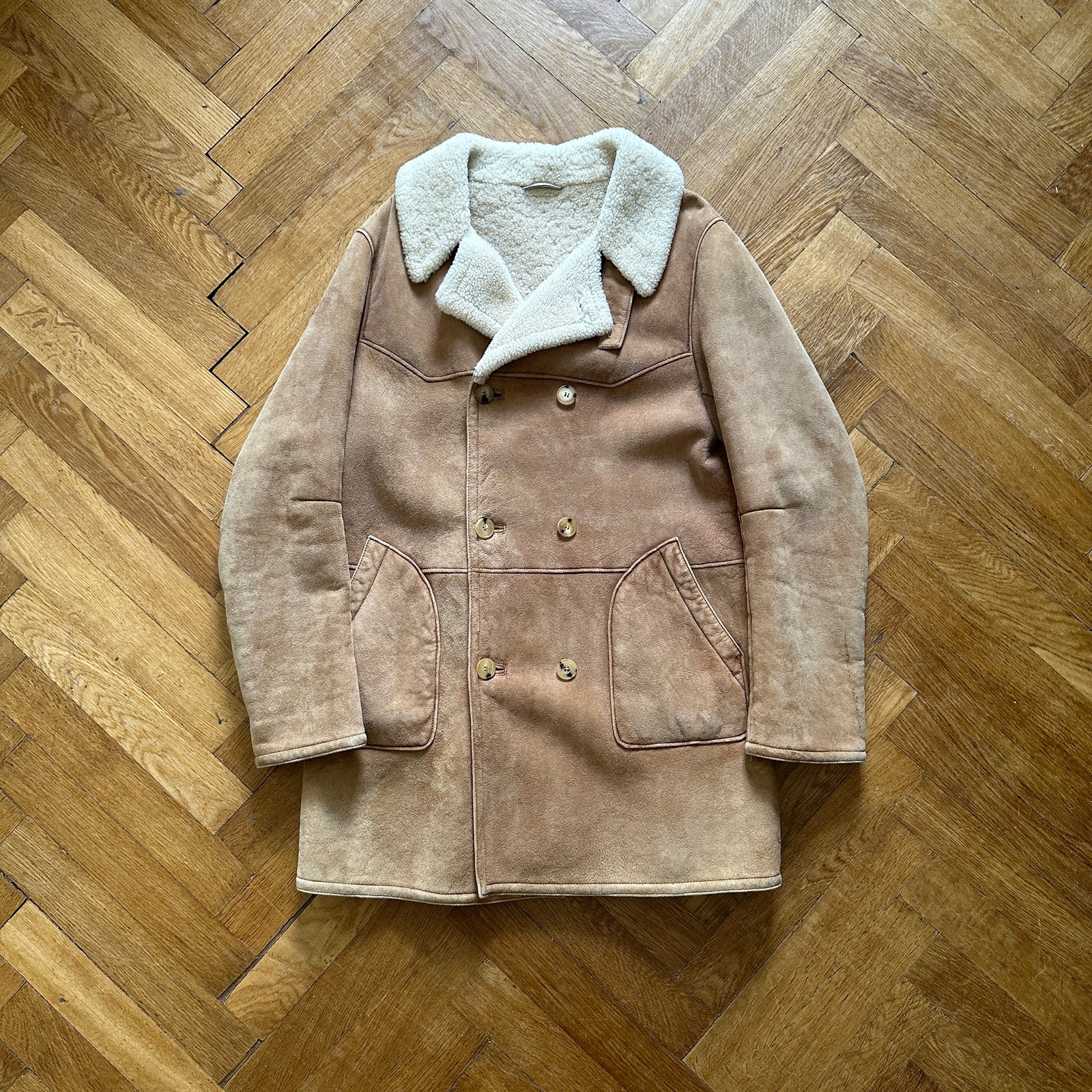 Balmain FW11 by Christophe Decarnin Shearling Coat