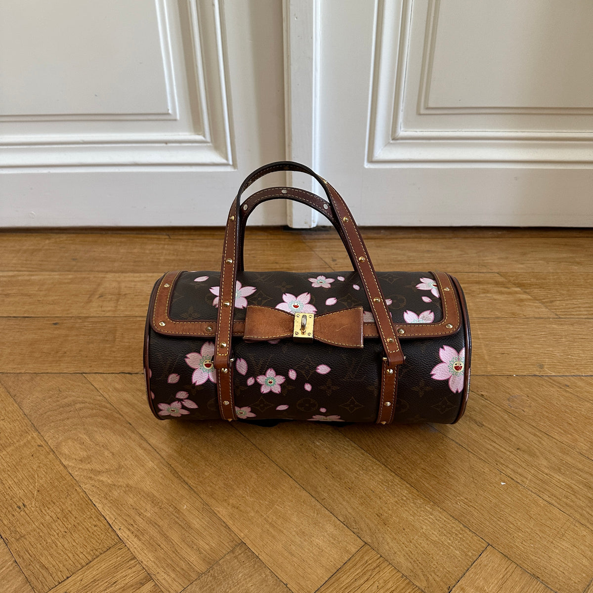 Louis Vuitton Takashi Murakami 2003 Cherry Blossom Monogram Papillon Bag