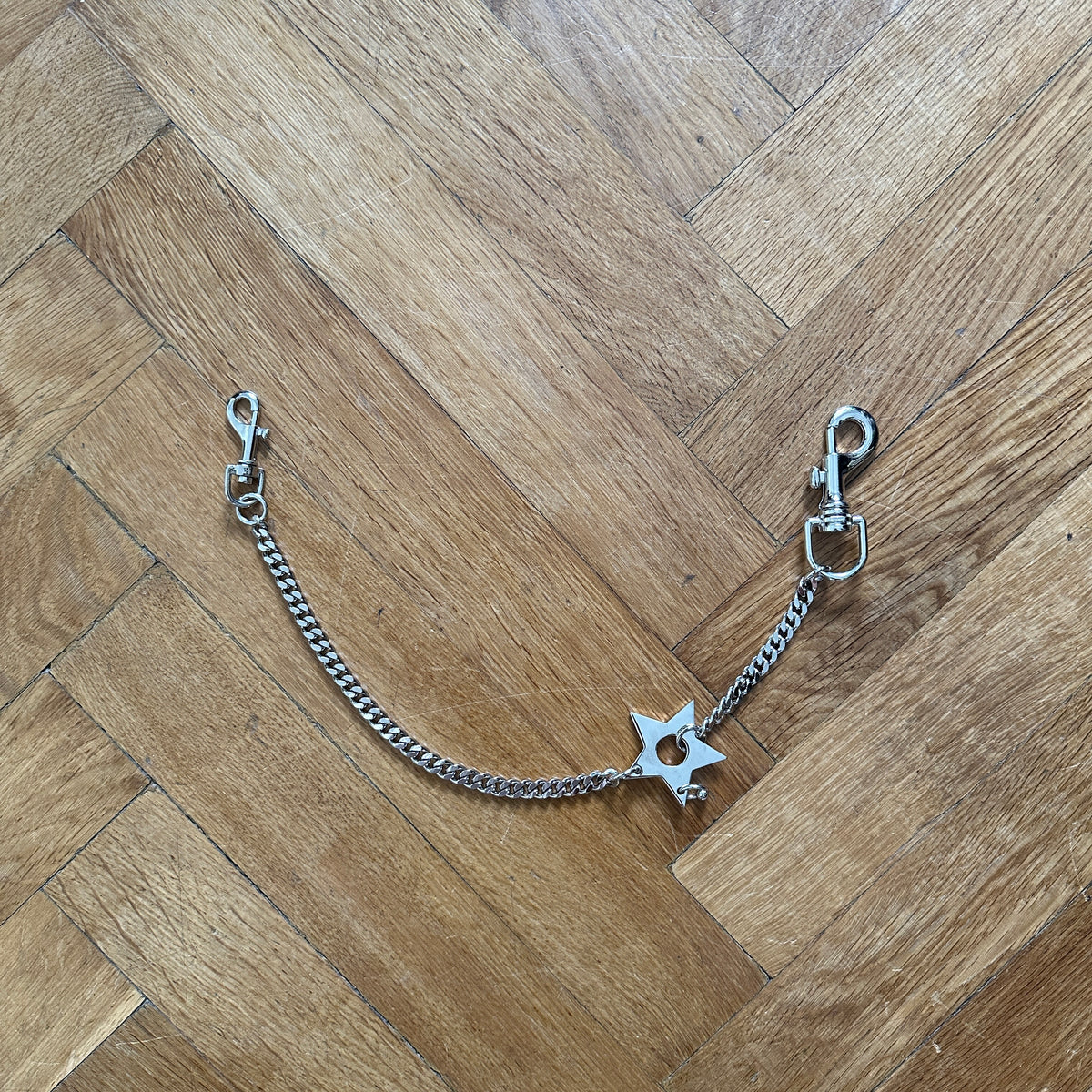 Christian Dior by John Galliano SS04 Hardcore Pierced Star Key Chain