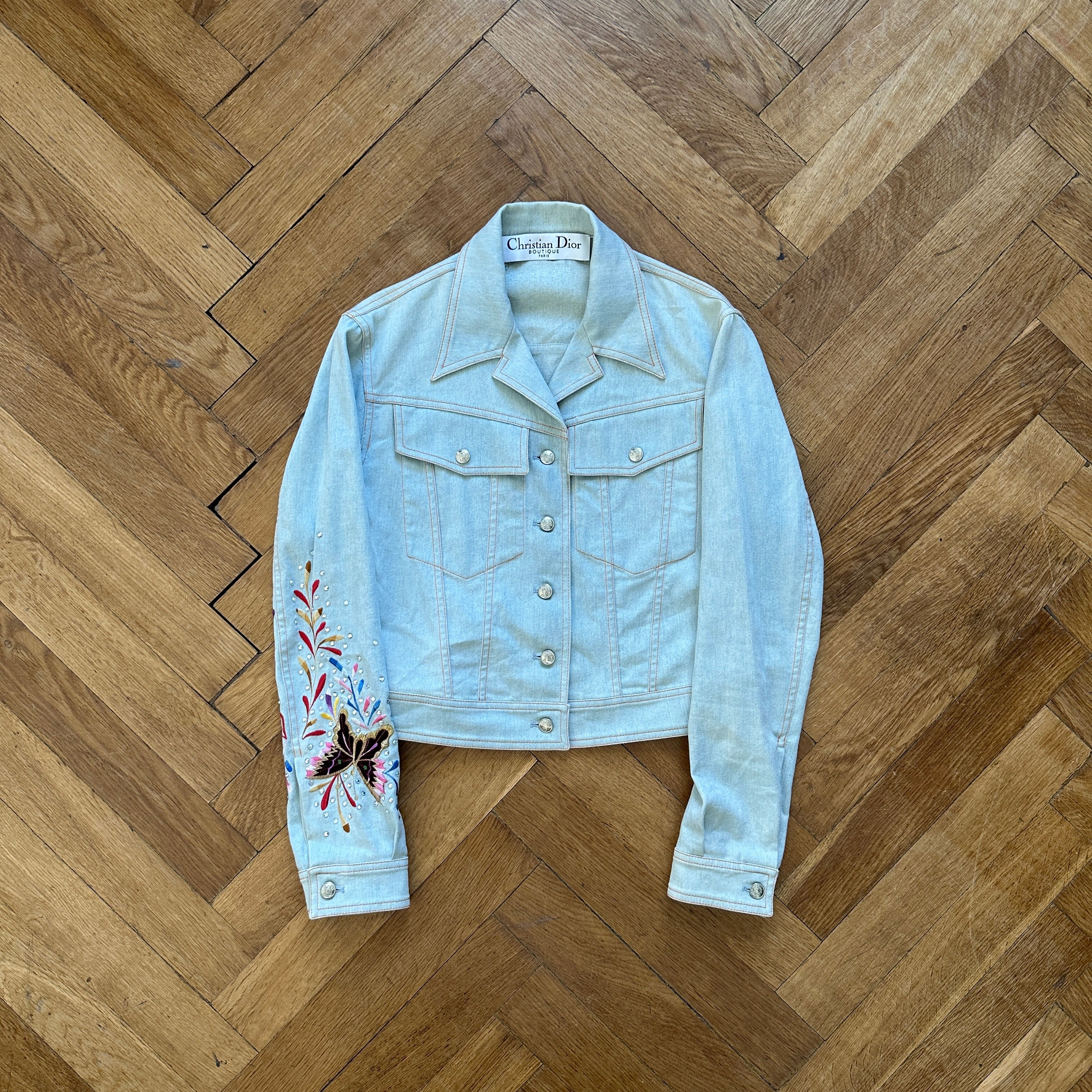 Christian dior 2024 denim jacket