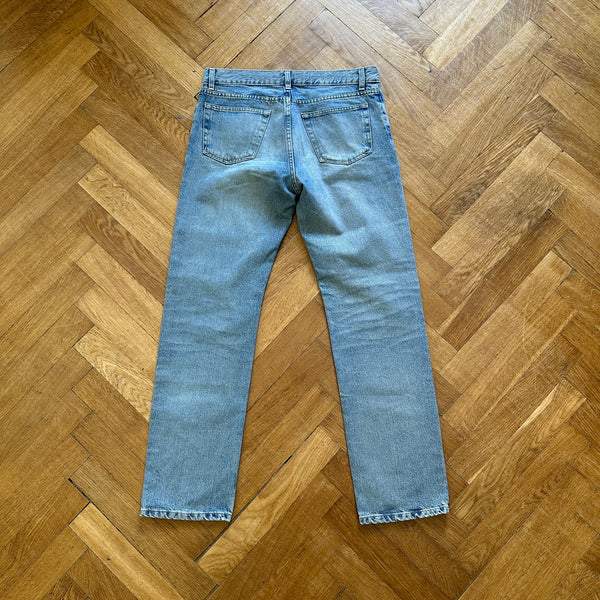 Helmut Lang 90s Classic Cut Vintage Sanded Denim - Ākaibu Store