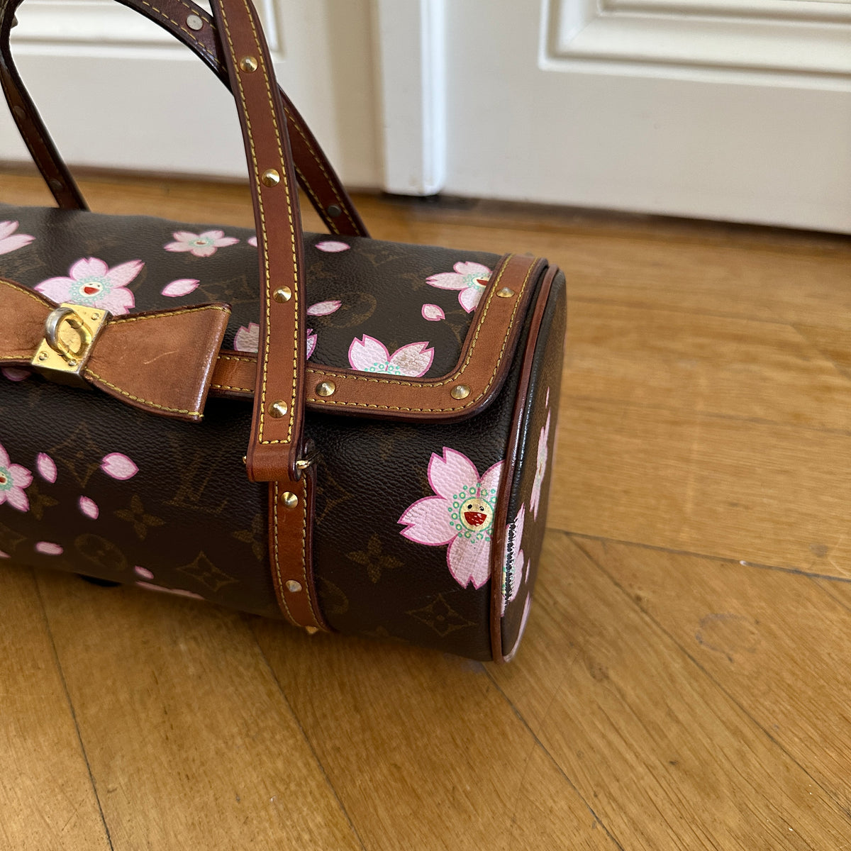 Louis Vuitton Takashi Murakami 2003 Cherry Blossom Monogram Papillon Bag