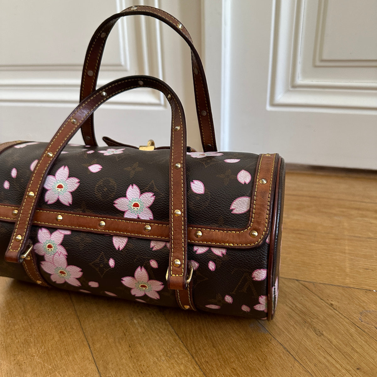Louis Vuitton Takashi Murakami 2003 Cherry Blossom Monogram Papillon Bag