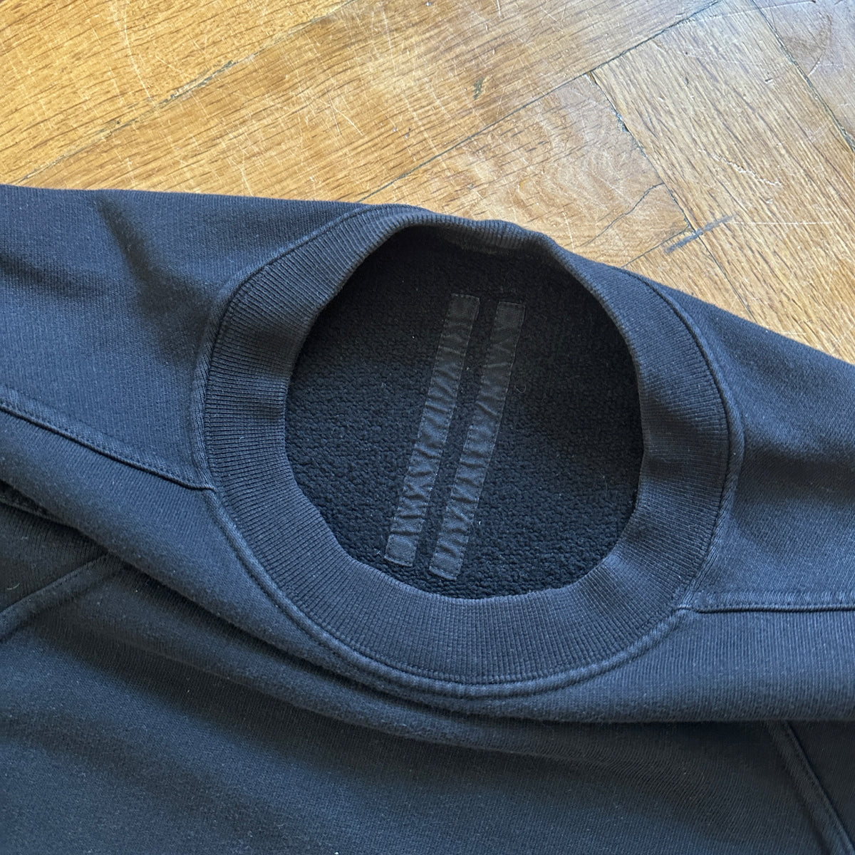 Rick Owens DRKSHDW FW13 Paneled Crewneck