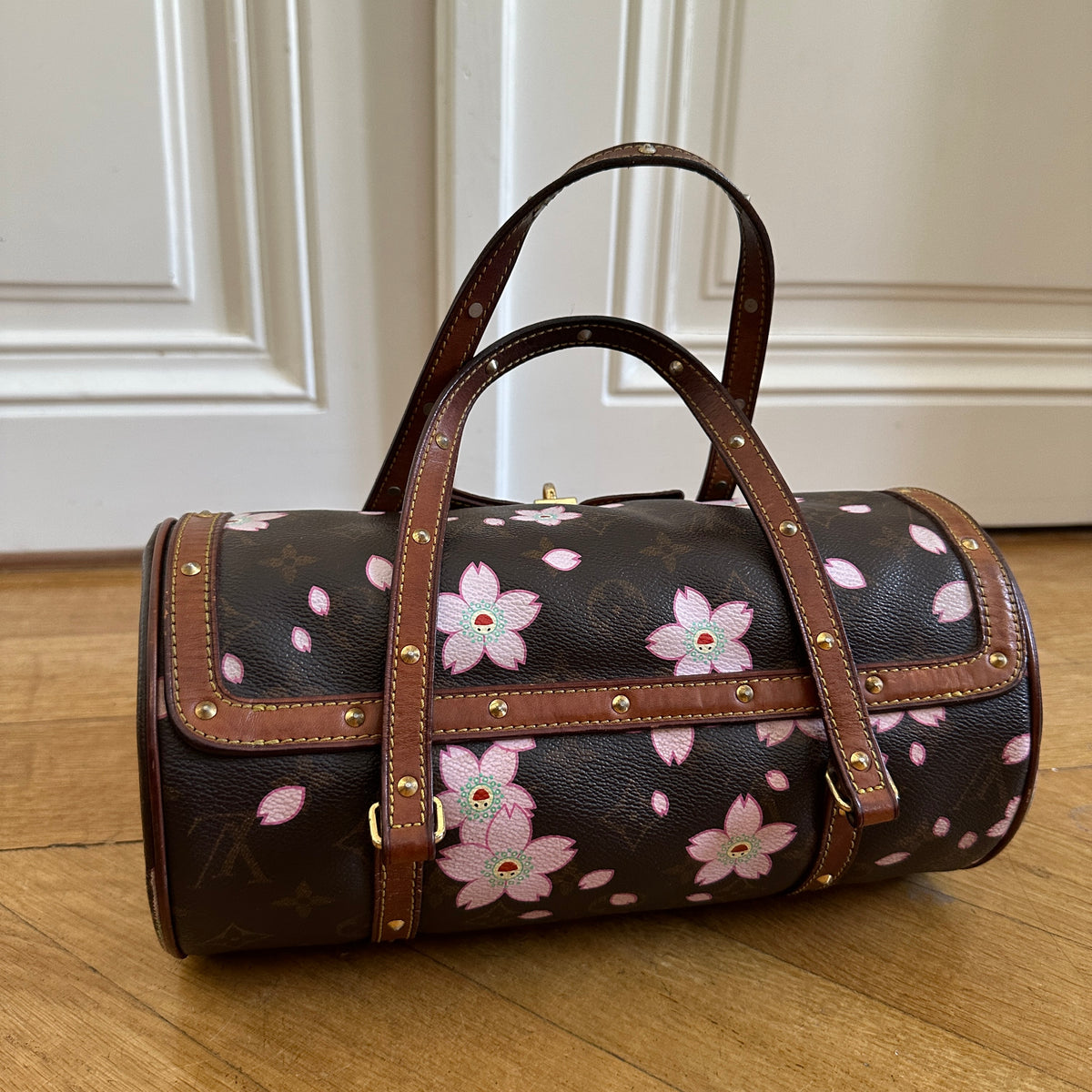 Louis Vuitton Takashi Murakami 2003 Cherry Blossom Monogram Papillon Bag