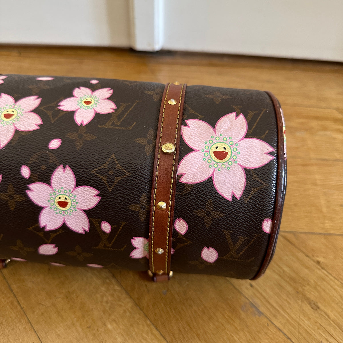 Louis Vuitton Takashi Murakami 2003 Cherry Blossom Monogram Papillon Bag