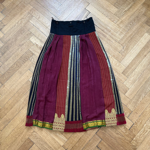 Jean Paul Gaultier 90s Patchwork Skirt