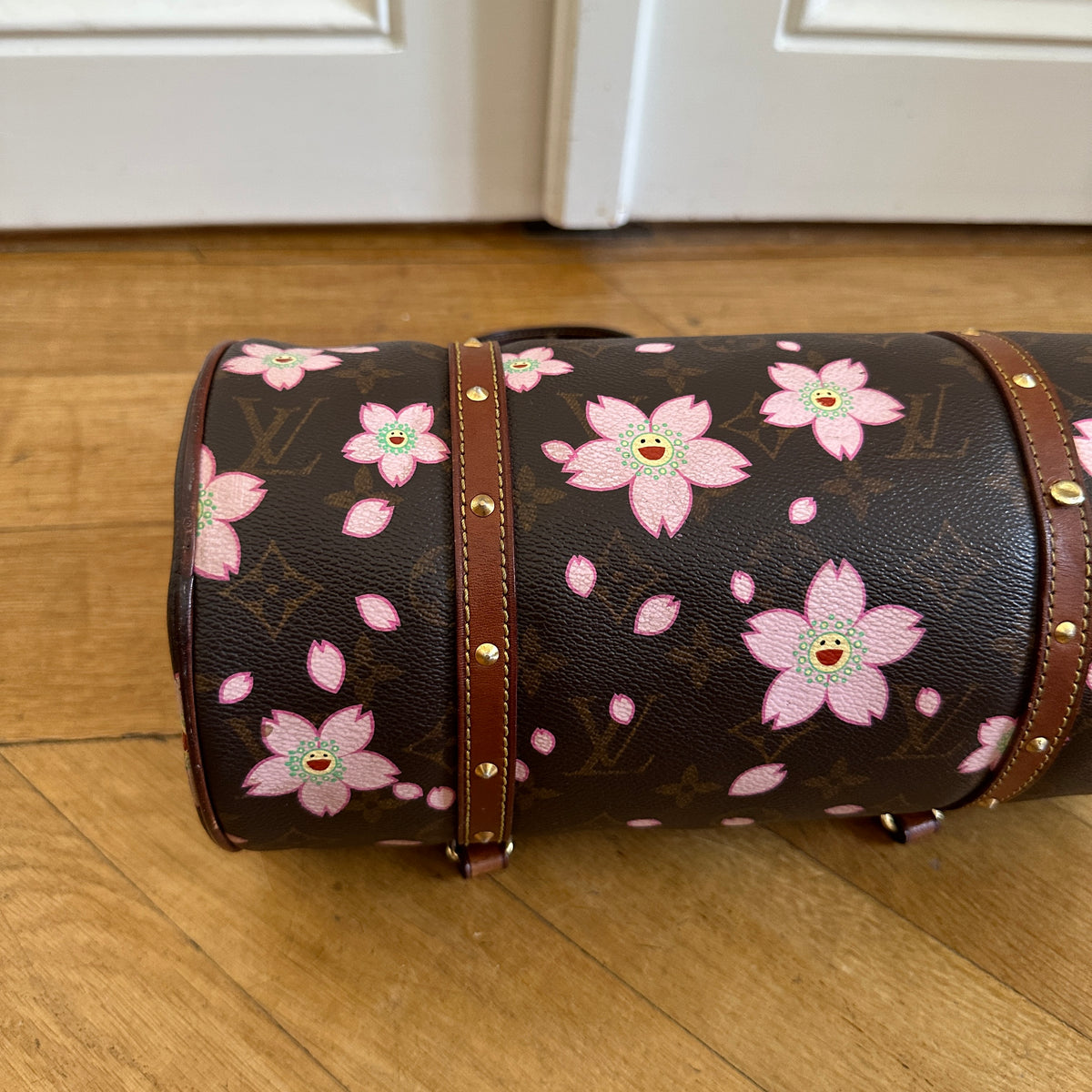 Louis Vuitton Takashi Murakami 2003 Cherry Blossom Monogram Papillon Bag