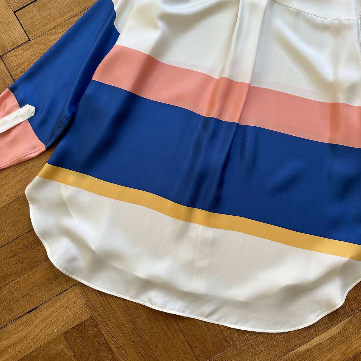 Celine by Phoebe Philo SS11 Silk Colorblock Shirt