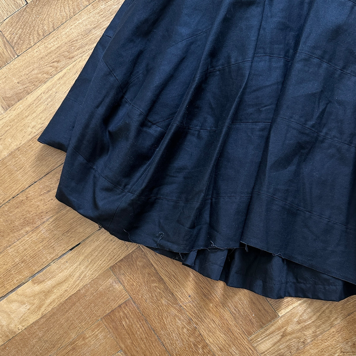 Comme des Garçons Raw Hem Skirt