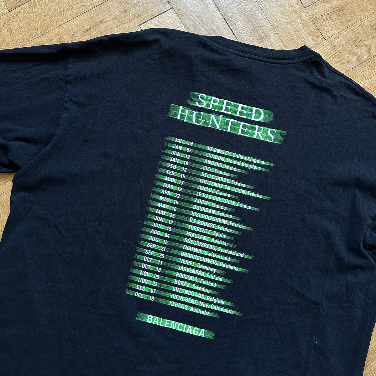 Balenciaga FW18 Speed Hunters T-Shirt