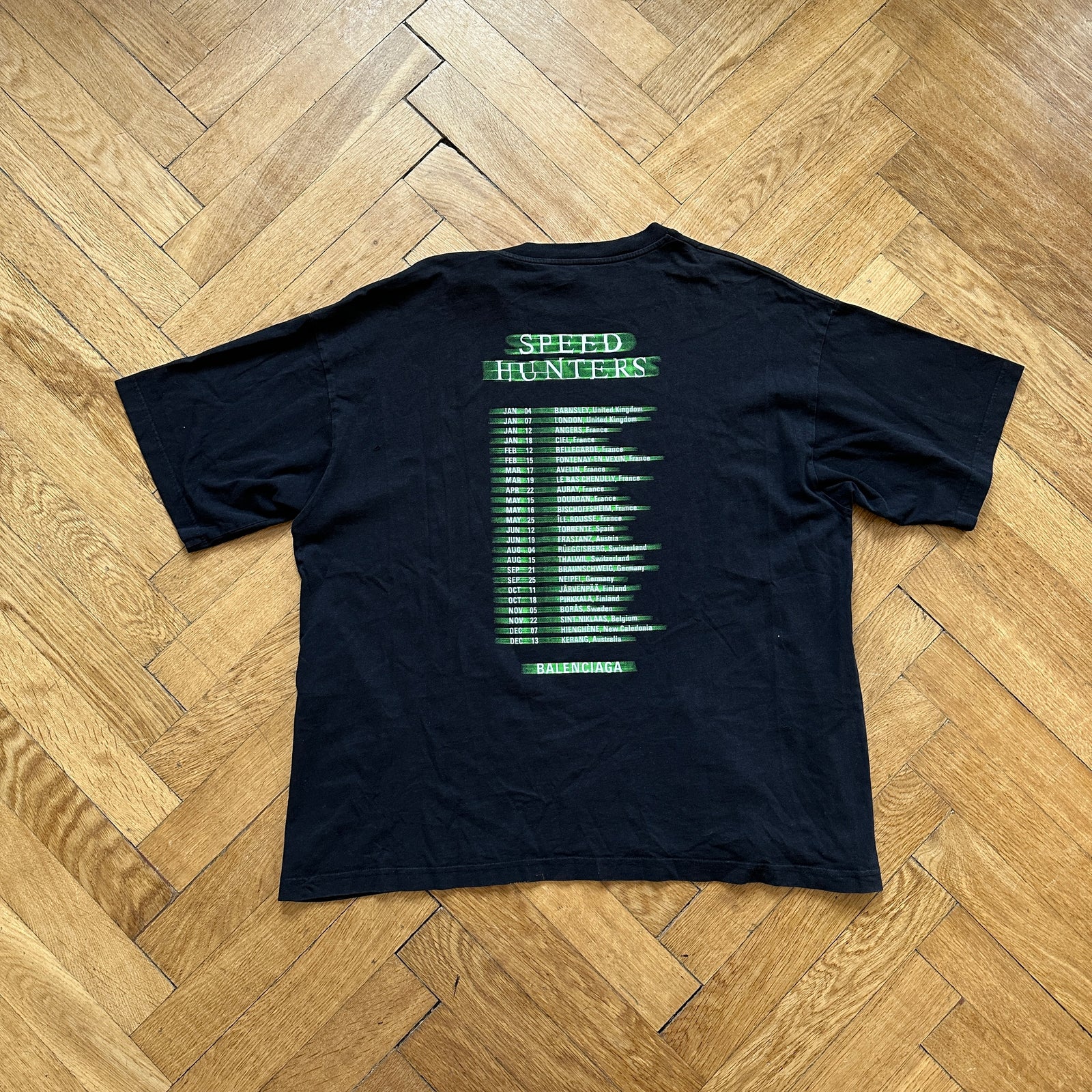 Balenciaga FW18 Speed Hunters T-Shirt