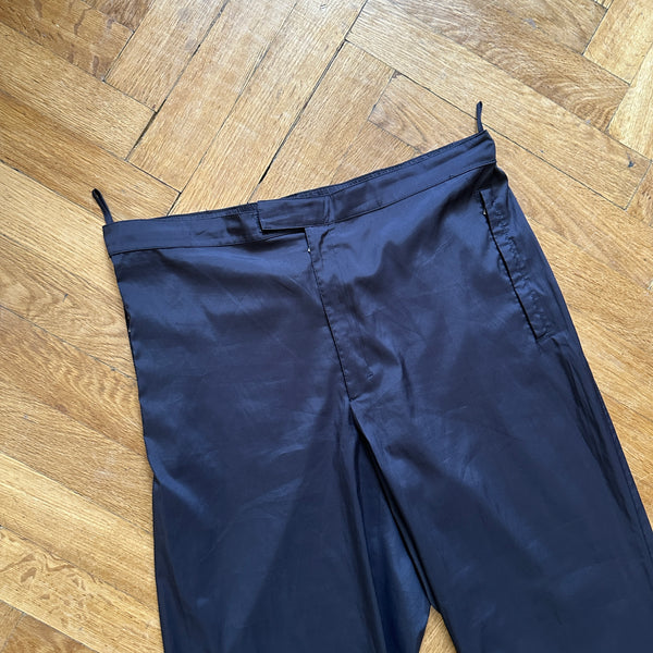 Prada Sport 2000s Black Nylon Pants - Ākaibu Store