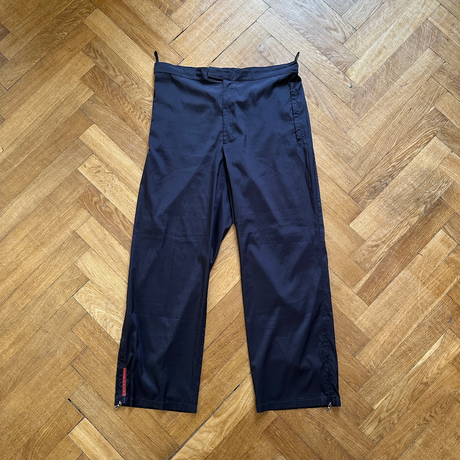 Prada Sport 2000s Black Nylon Pants
