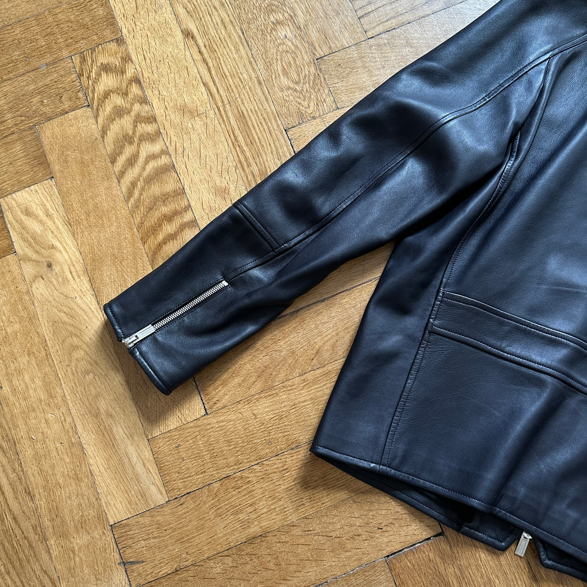 Hermès Lambskin Prototype Leather Jacket