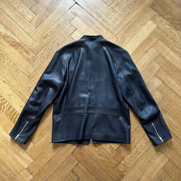 Hermès Lambskin Prototype Leather Jacket - Ākaibu Store