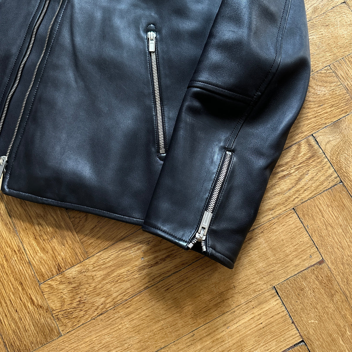 Hermès Lambskin Prototype Leather Jacket