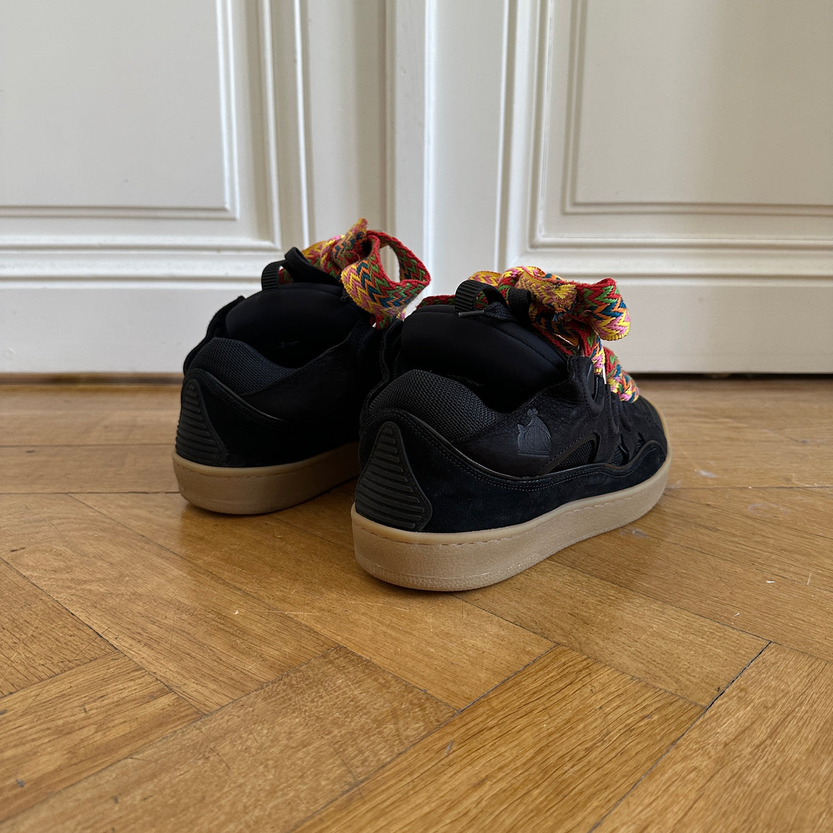 Lanvin FW20 Black Curb Sneaker