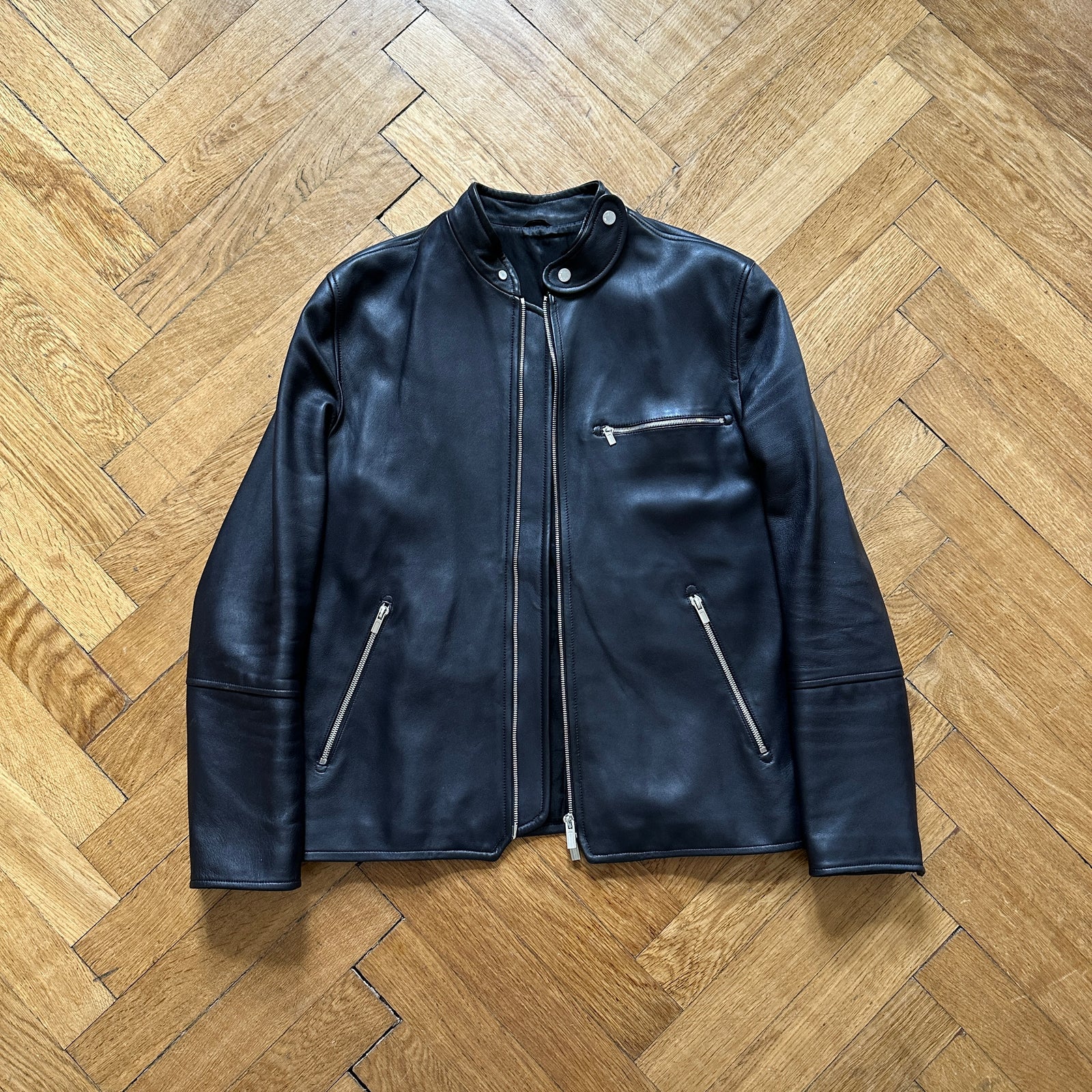 Hermès Lambskin Prototype Leather Jacket