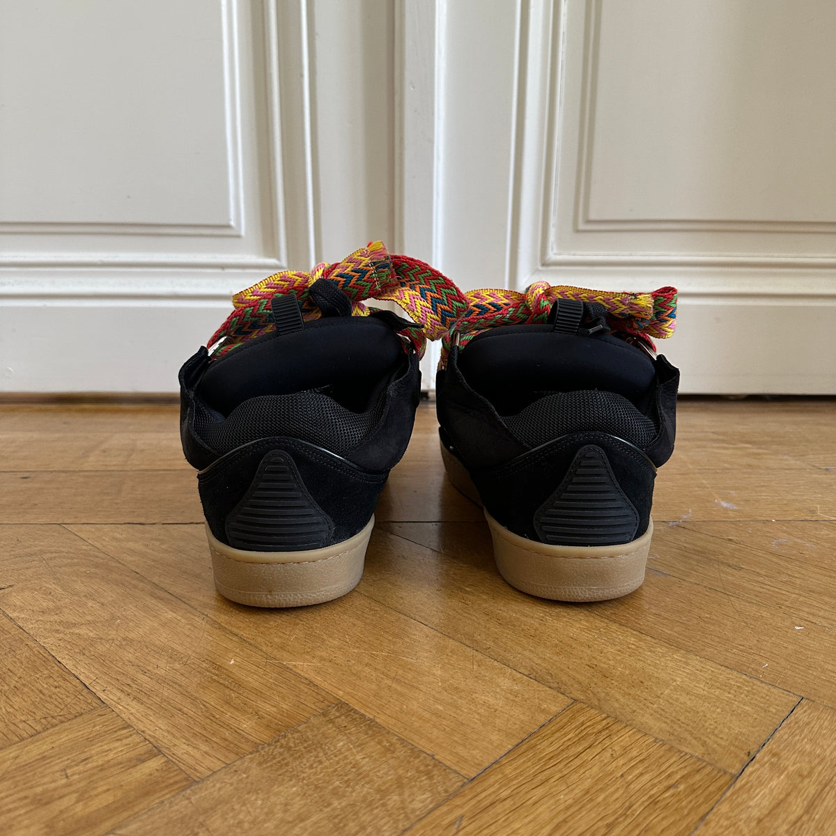 Lanvin FW20 Black Curb Sneaker