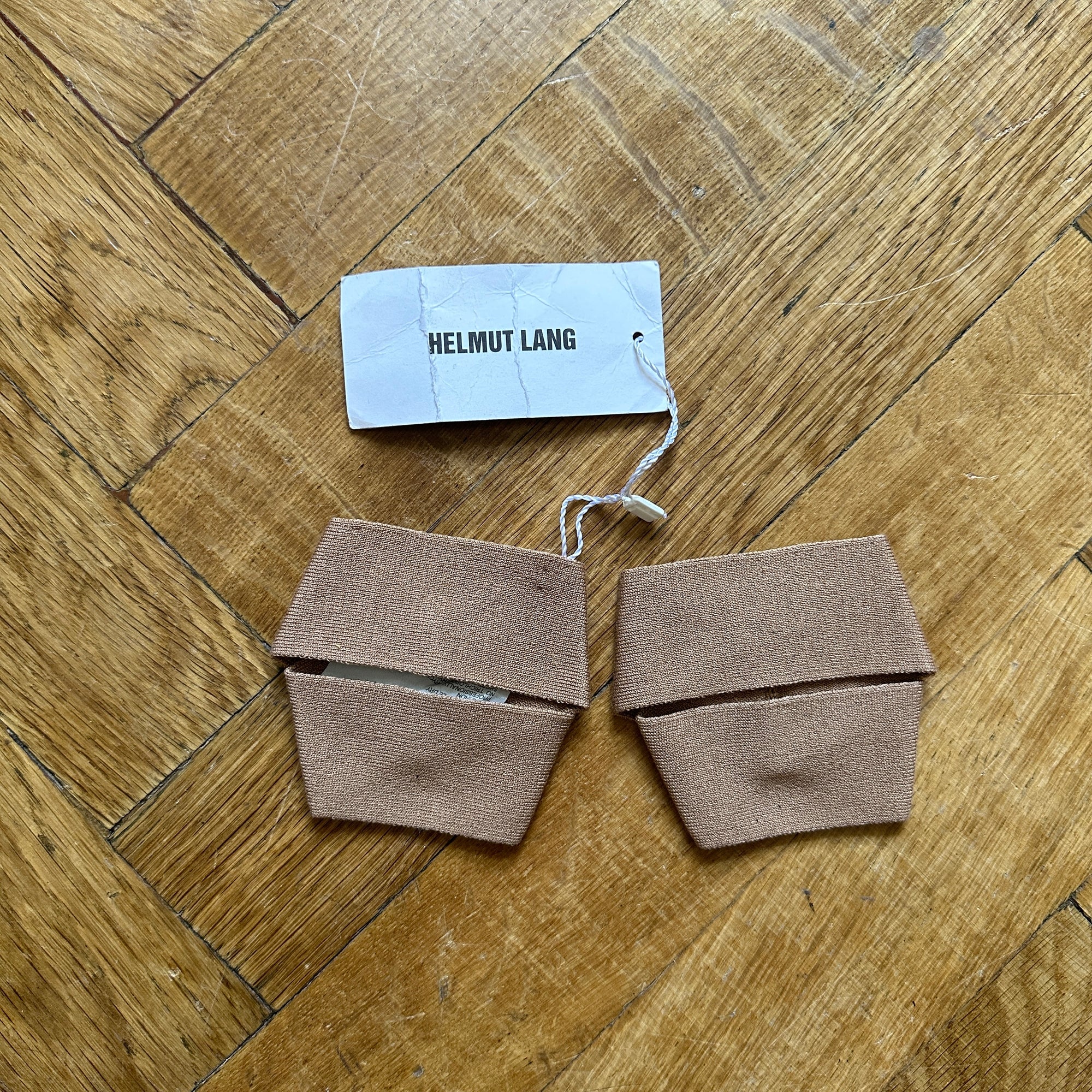 Helmut Lang SS04 Nude Hand Wrap Mittens