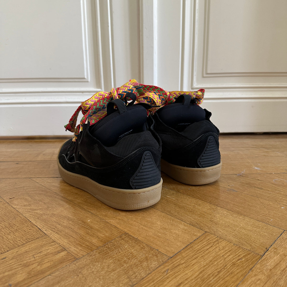 Lanvin FW20 Black Curb Sneaker