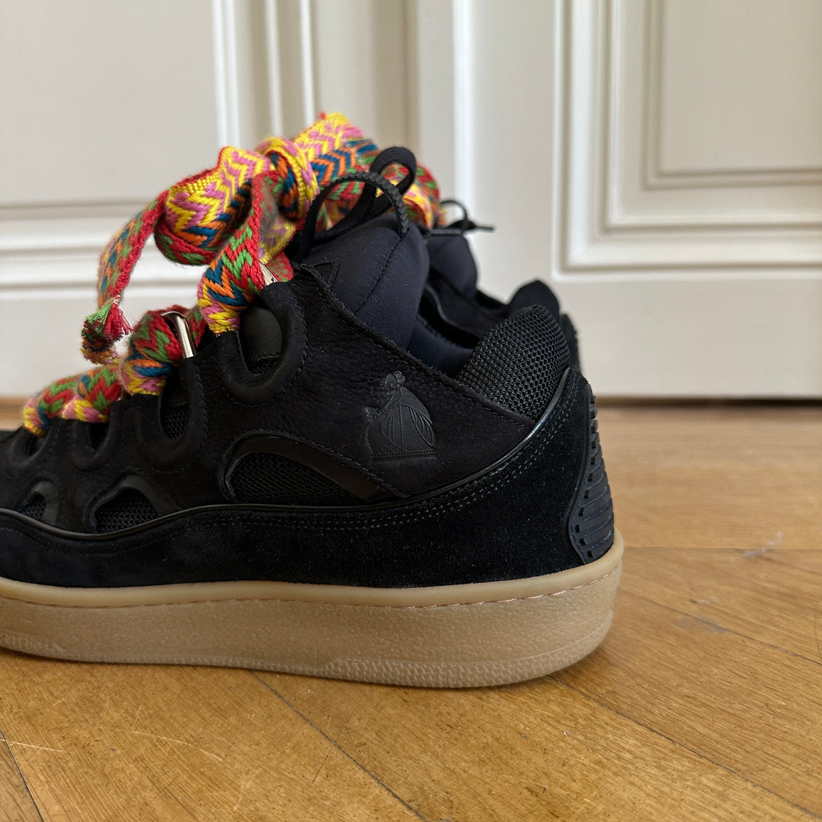 Lanvin FW20 Black Curb Sneaker