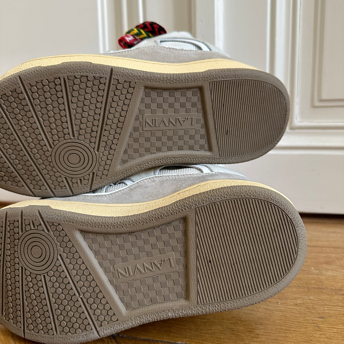 Lanvin FW20 Grey Curb Sneaker