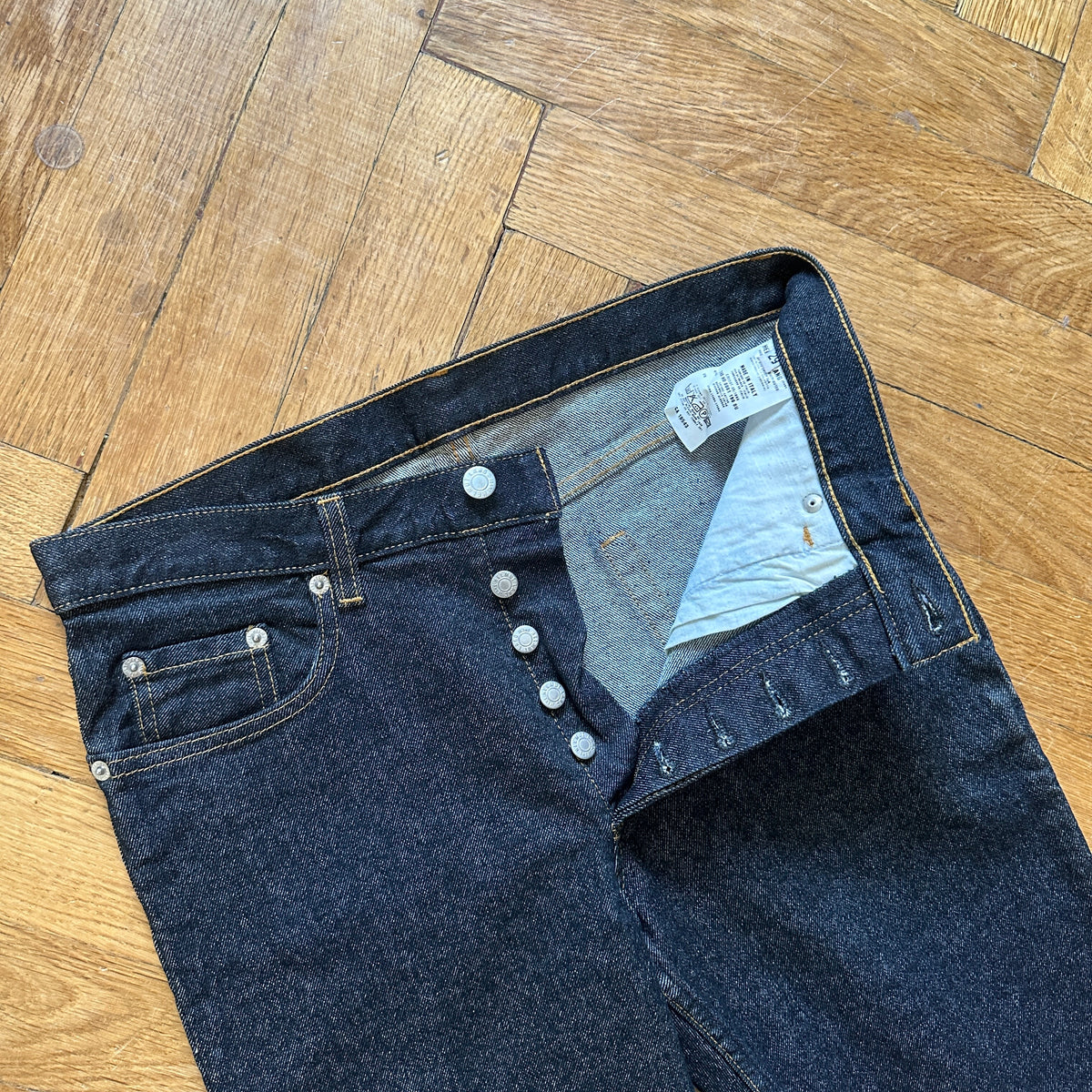 Helmut Lang Archival Italian Cut Classic Raw Denim