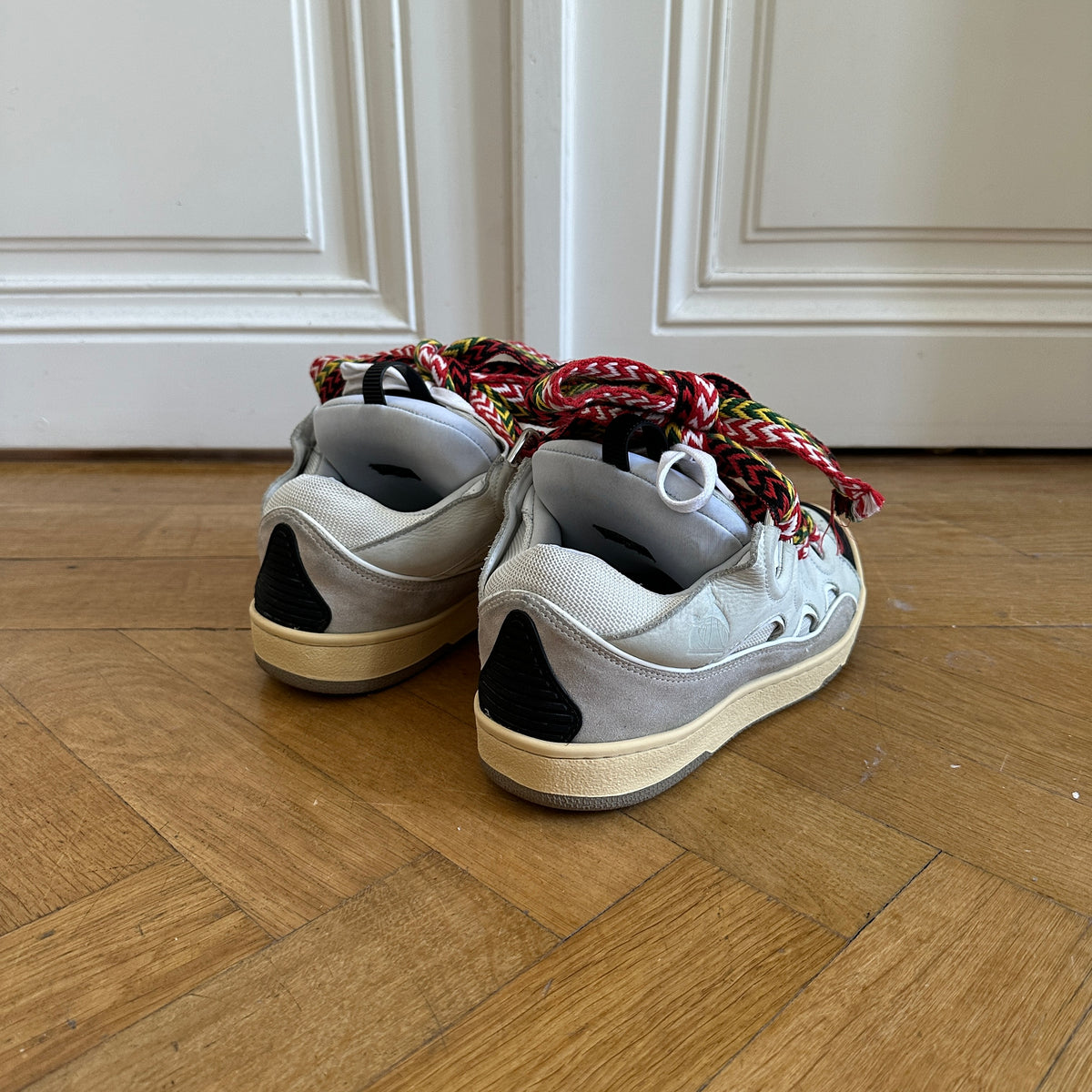 Lanvin FW20 Grey Curb Sneaker