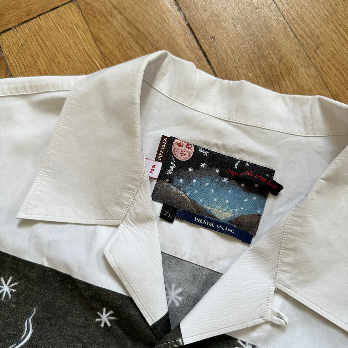 Prada AW16 Christophe Chemin Impossible True Love Shirt