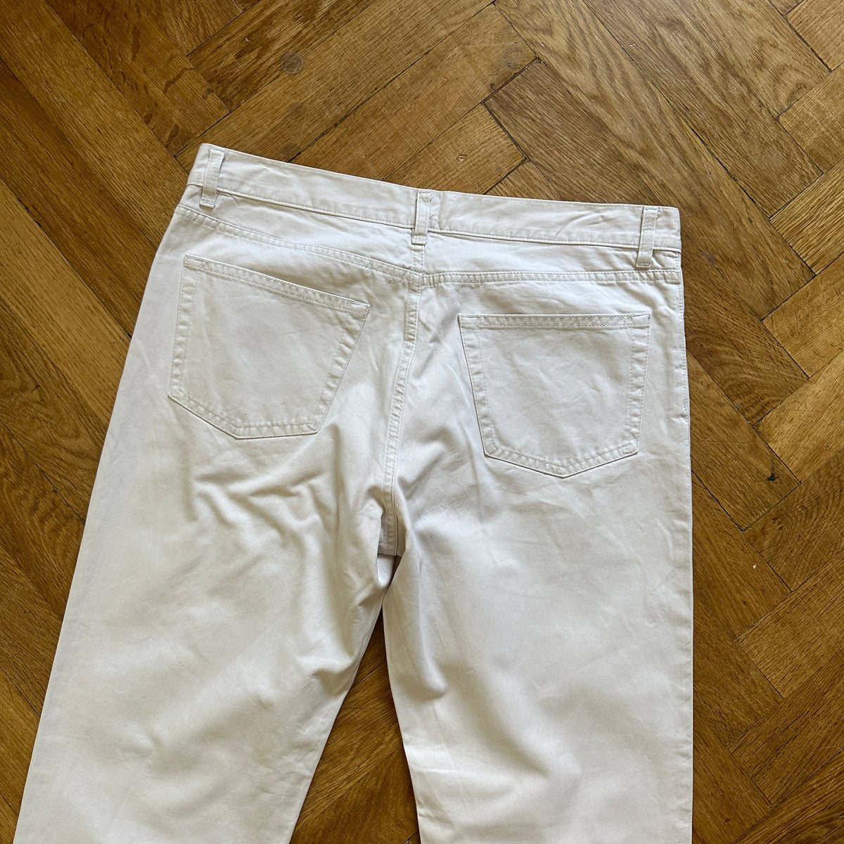 Helmut Lang Archival White Denim
