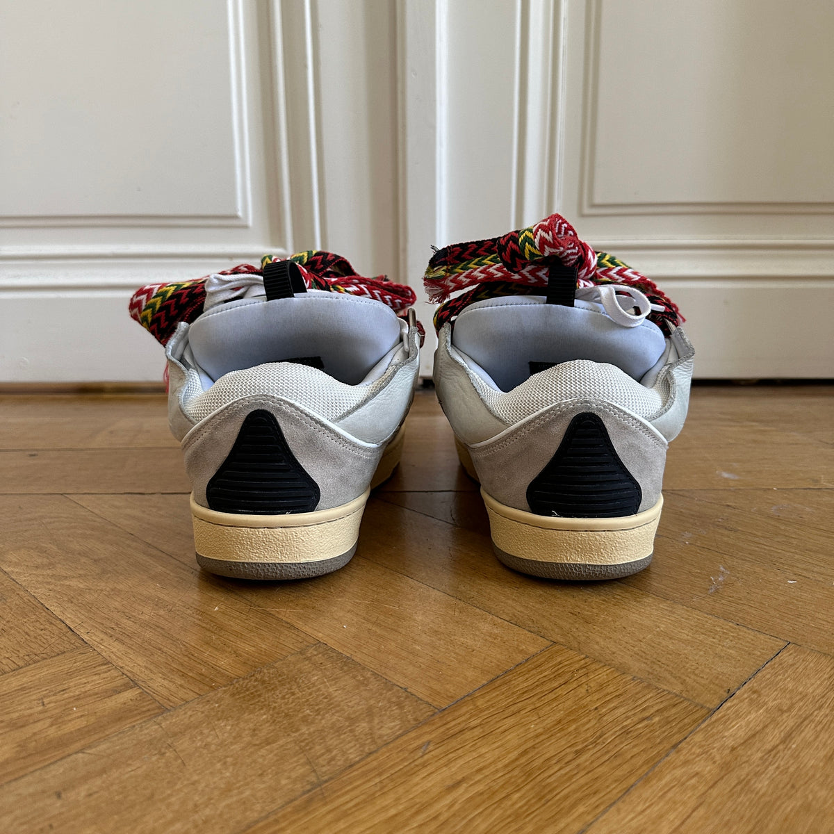 Lanvin FW20 Grey Curb Sneaker