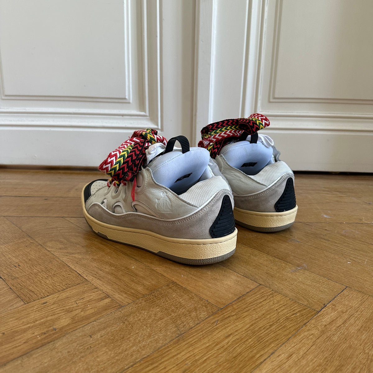 Lanvin FW20 Grey Curb Sneaker