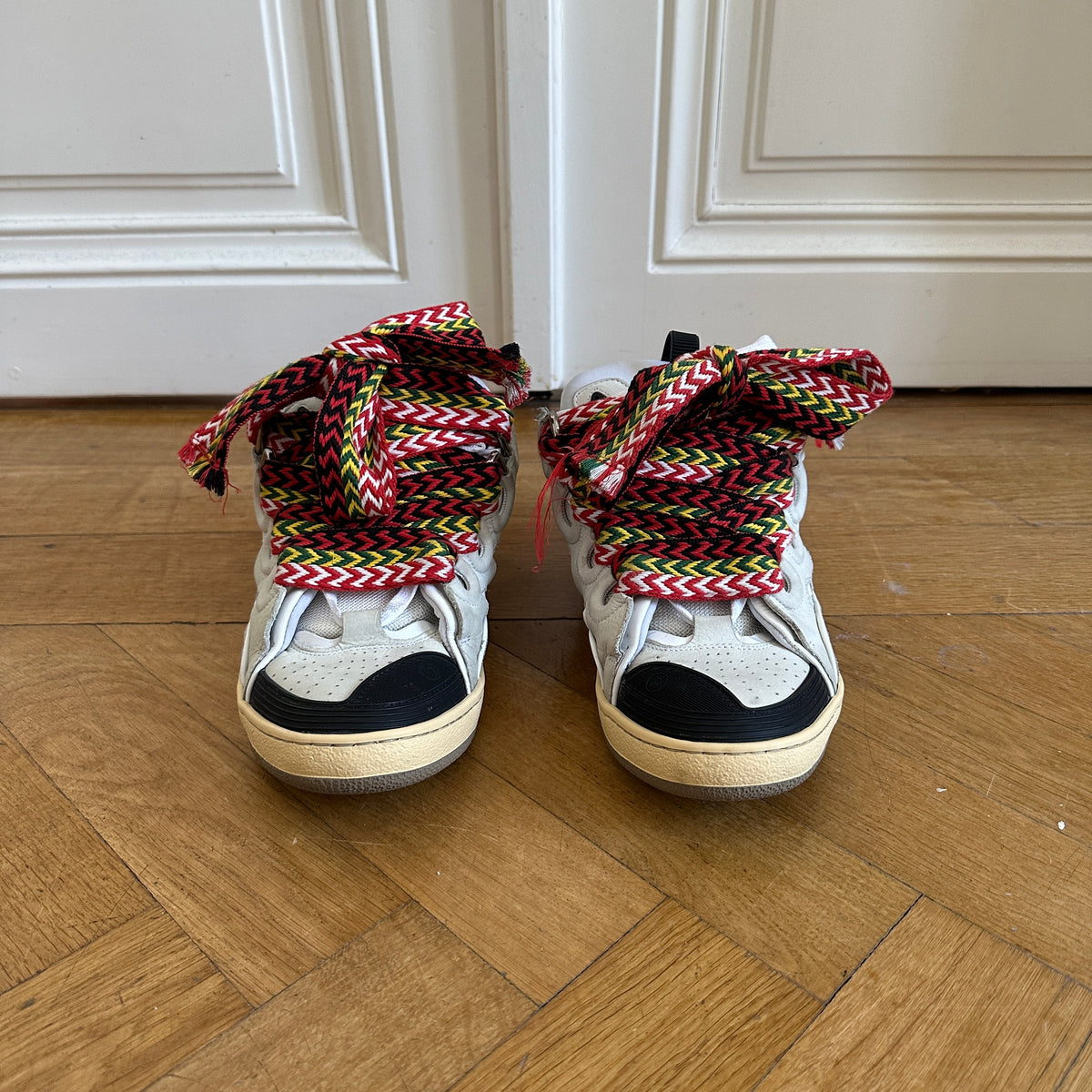 Lanvin FW20 Grey Curb Sneaker