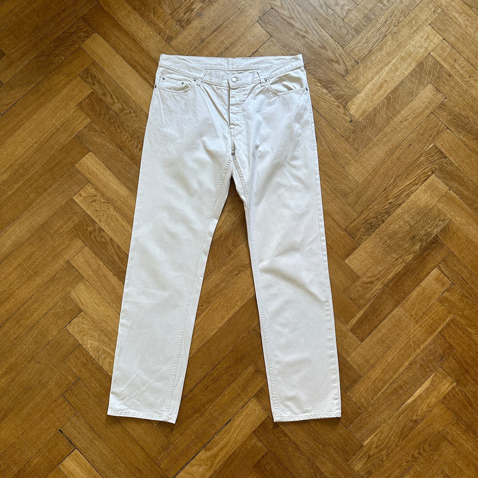Helmut Lang Archival White Denim