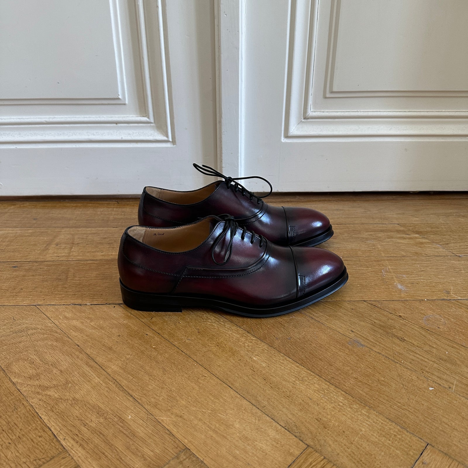 Berluti by Haider Ackermann FW17 Burgundy Bergen Derbies