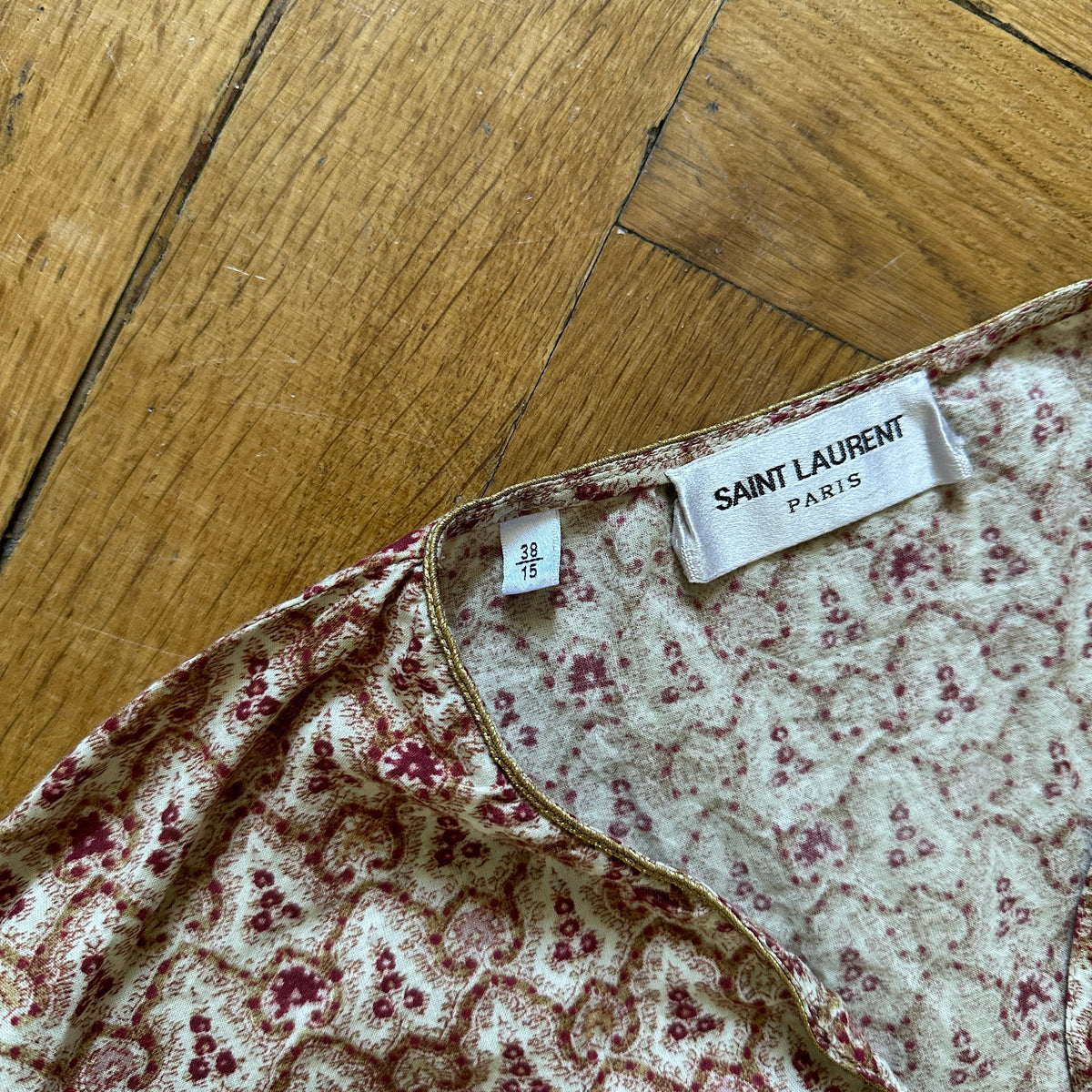 Saint Laurent SS15 Psych Rock Tunic