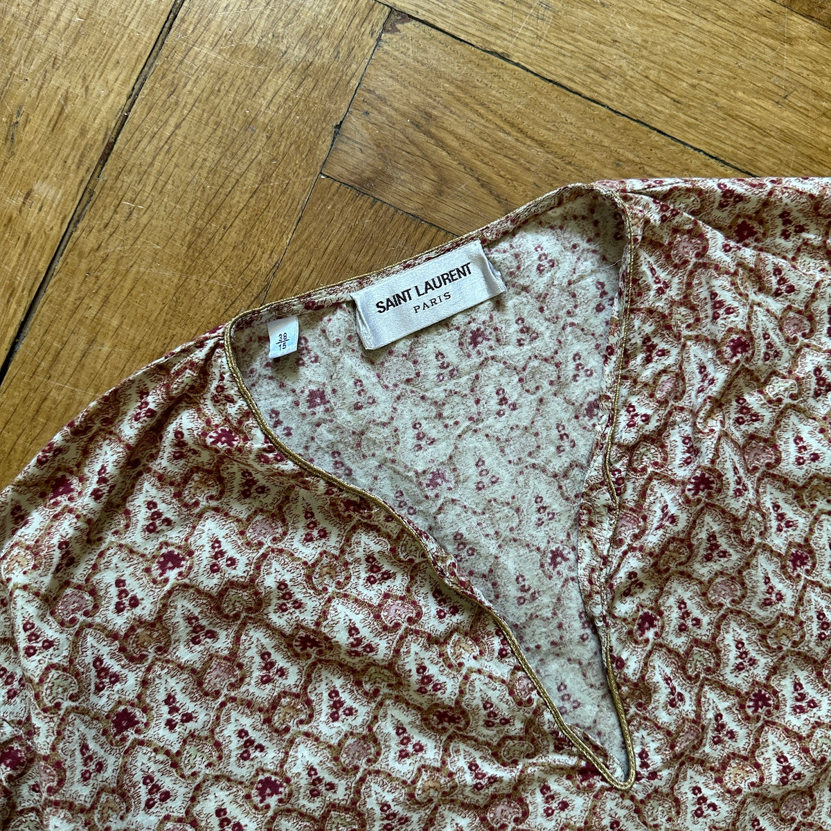 Saint Laurent SS15 Psych Rock Tunic