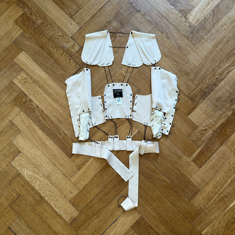 Jean Paul Gaultier 90s Chained Cargo Vest
