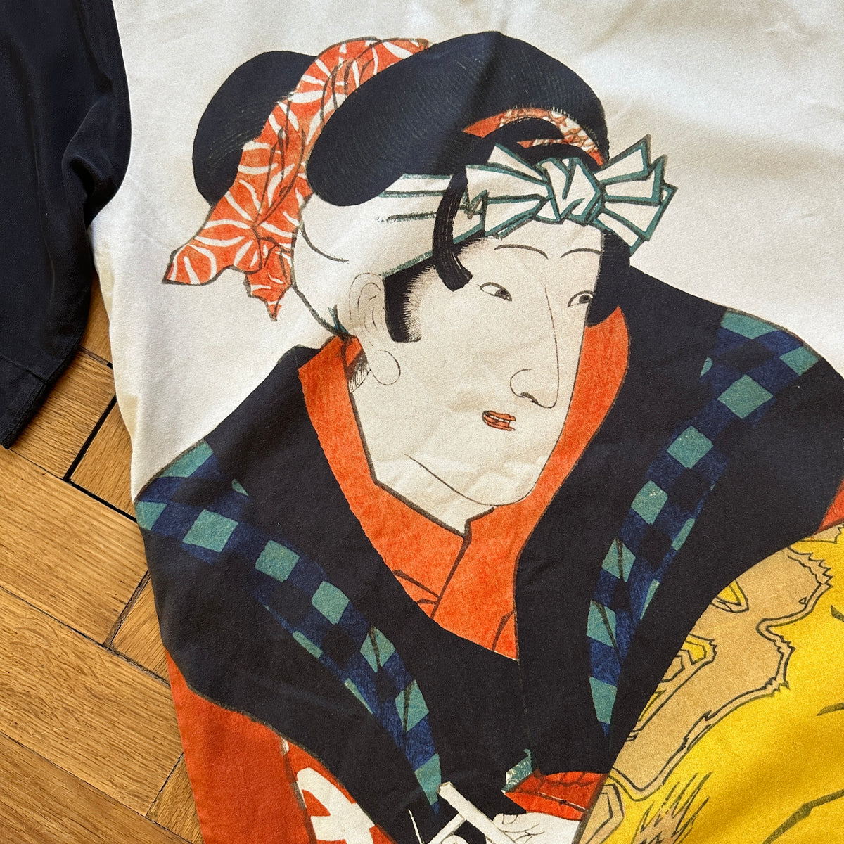 Dries Van Noten FW12 Geisha Print Tunic Dress