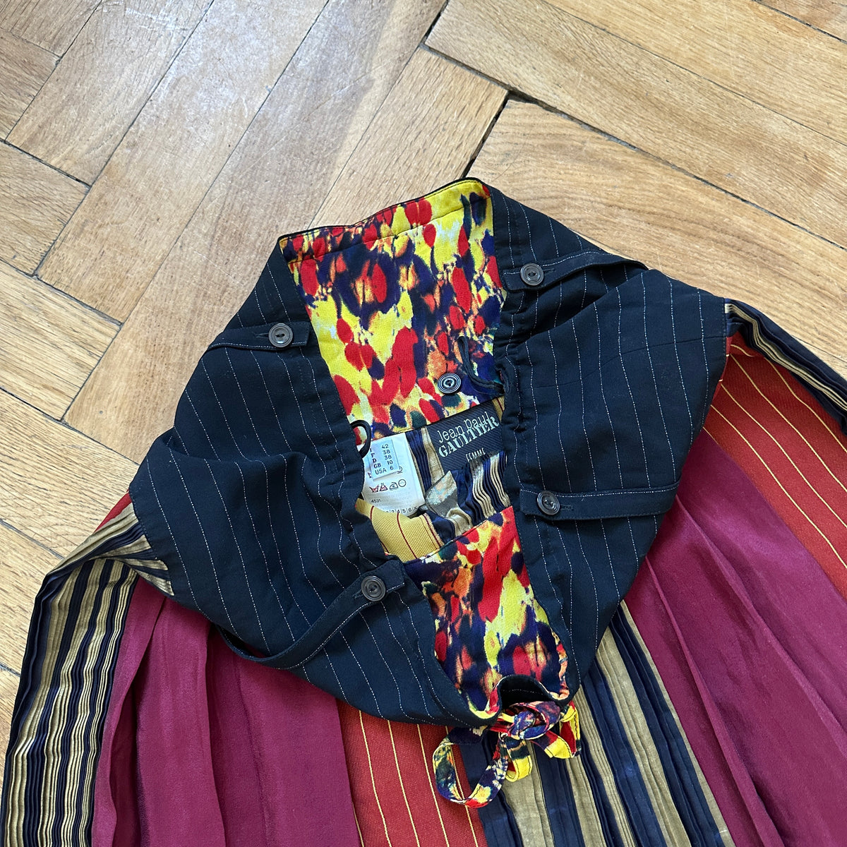 Jean Paul Gaultier 90s Patchwork Skirt