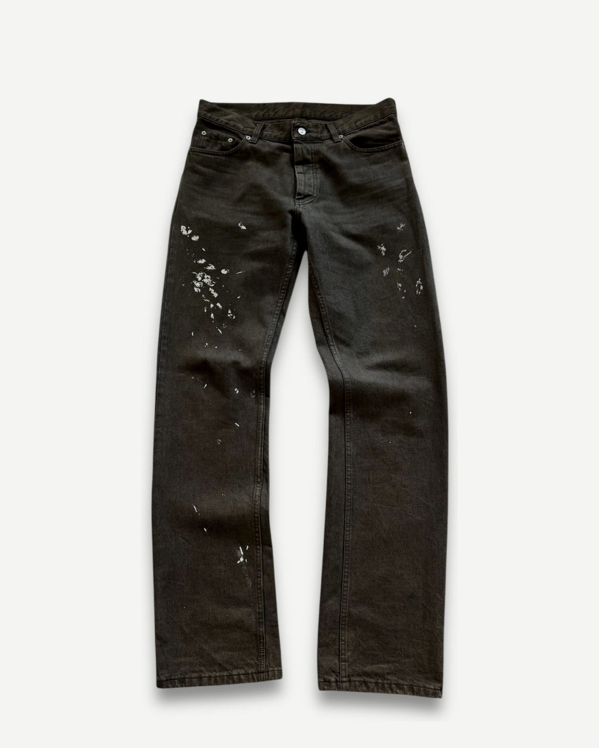 Helmut Lang AW00 Grey Painter Denim