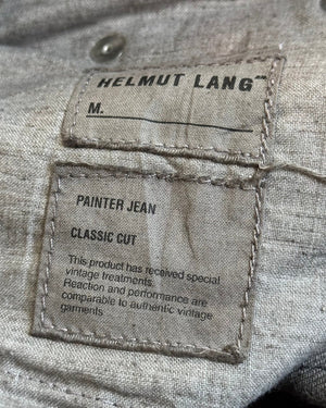 Helmut Lang AW00 Grey Painter Denim