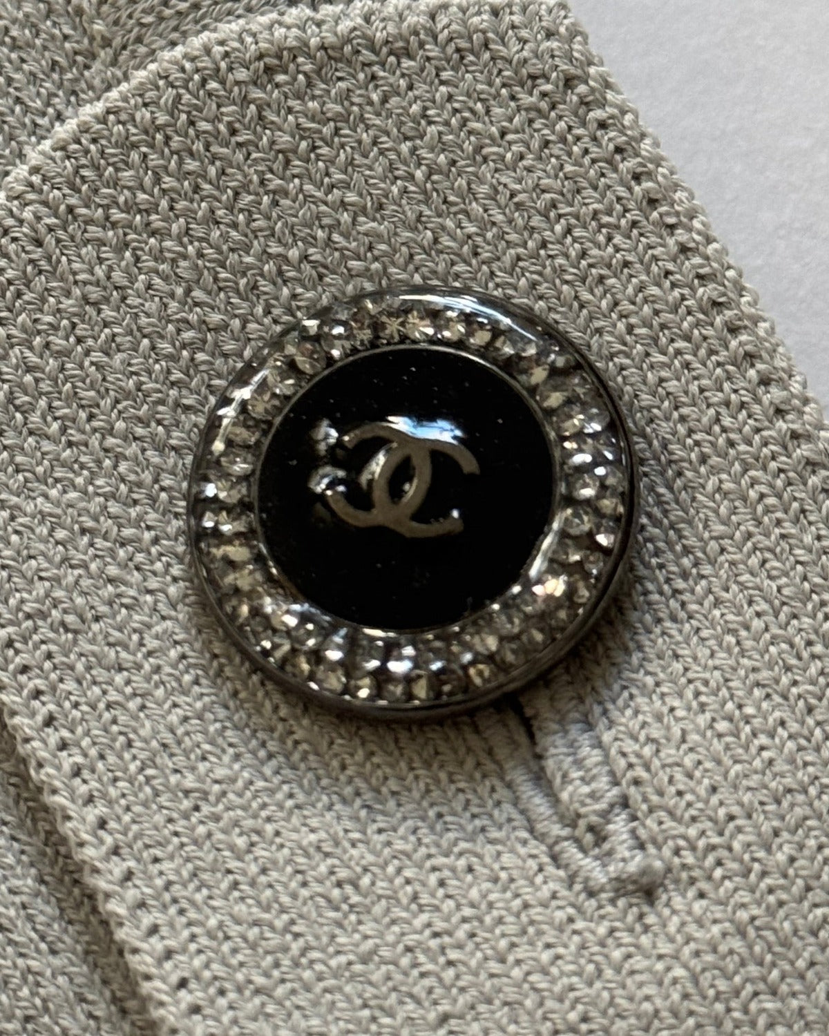 Chanel 2025 Cruise CC Logo Knit Shorts