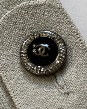 Chanel 2025 Cruise CC Logo Knit Shorts
