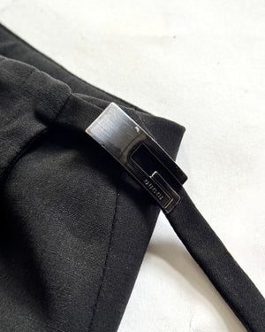 Gucci FW97 by Tom Ford G Metal Buckle Runway Skirt