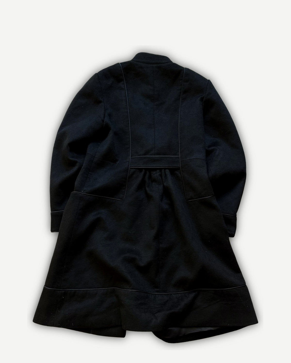 Chanel AW09 by Karl Lagerfeld Black Cashmere Coat